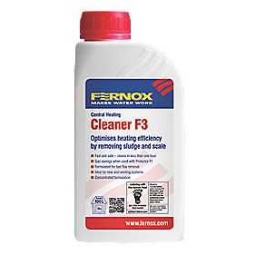 FERNOX Cleaner F3 tisztítószer 500ml- 100liter vízhez